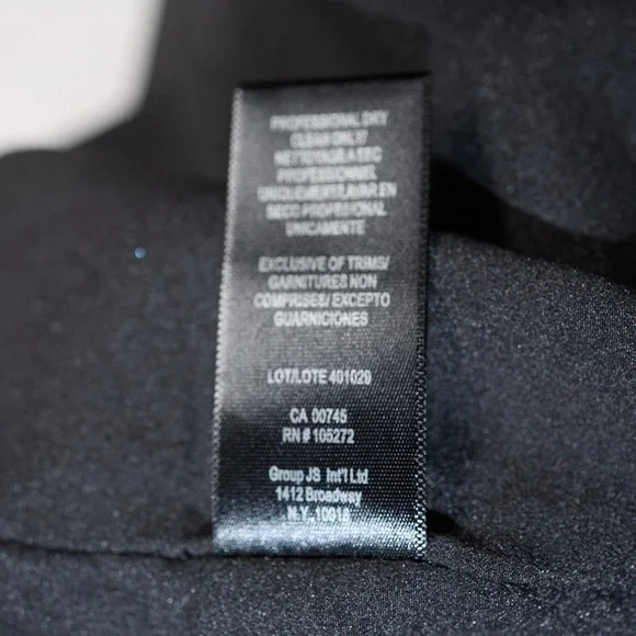 Halston Womens Black Halter Satin Trim Mini Cocktail Dress Front Key Hole Size 8 - Picture 11 of 13